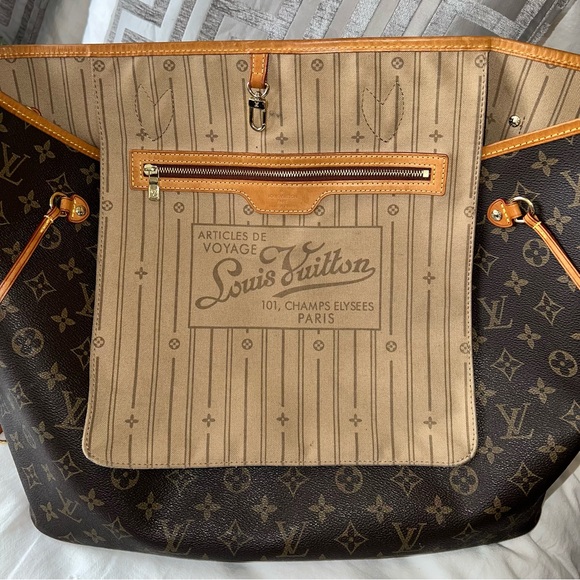 👜 EUC Louis Vuitton Neverfull GM Tote Bag - Picture 7 of 13